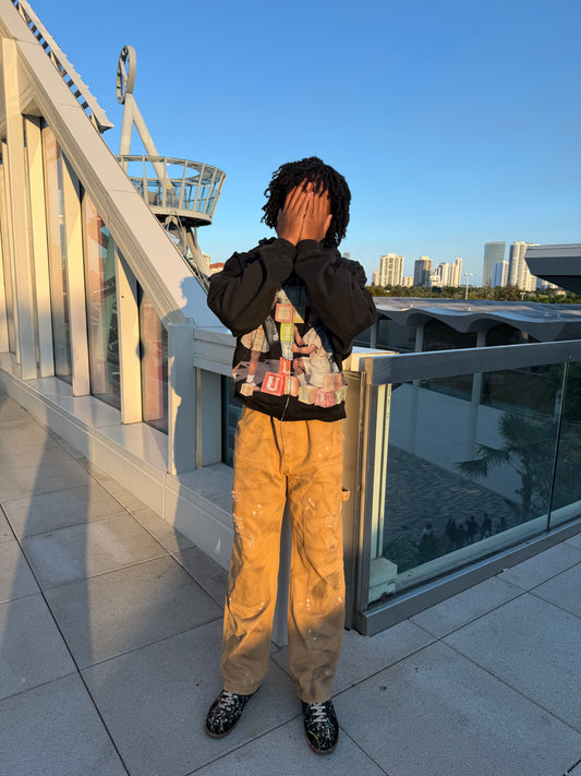 Black SelfLuv ZipUp